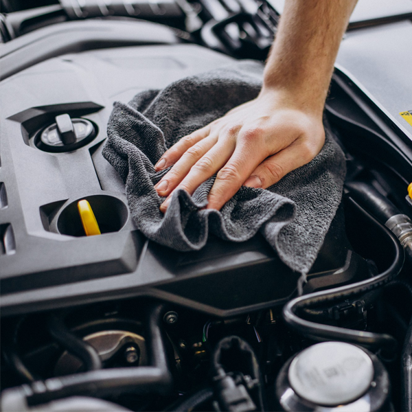 Clay bar decontamination and paint sealant application